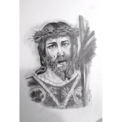 cuadro A3 Nazareno grafito