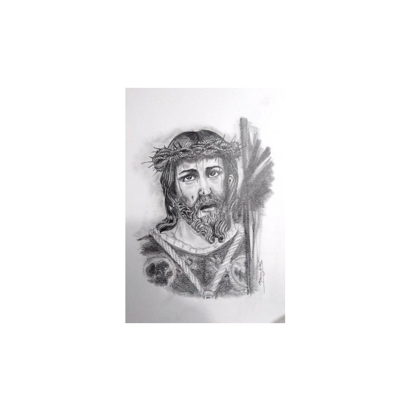 cuadro A3 Nazareno grafito