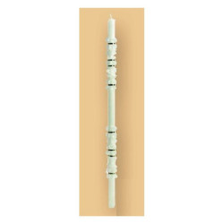 Vela bautizo 24 cm