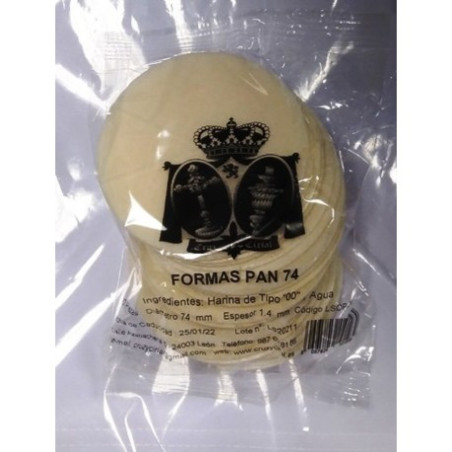 Formas sacerdote 74mm 20 u.