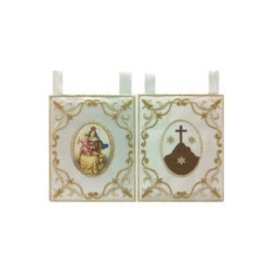 ESCAPULARIO VIRGEN DEL CARMEN BLANCO