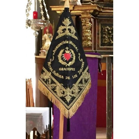 BANDERÍN AGRUPACION MUSICAL GRADEFES