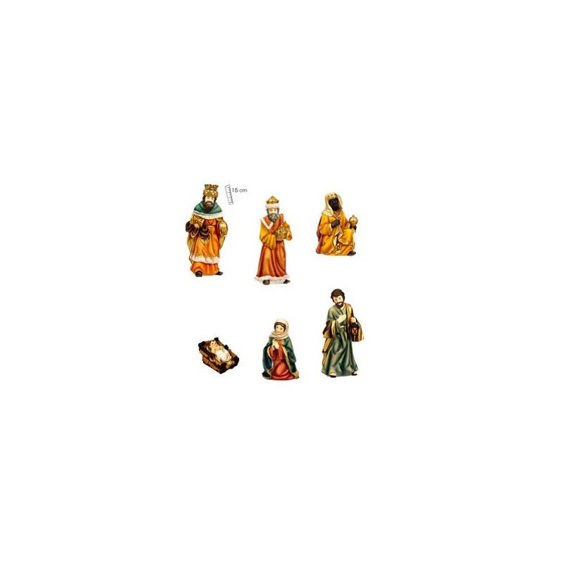 MISTERIO 15 CM / 6 PIEZAS