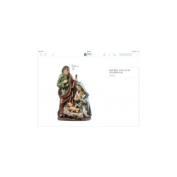 Polo gris de sacerdote de manga larga
