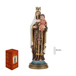Virgen del Carmen 30 cm