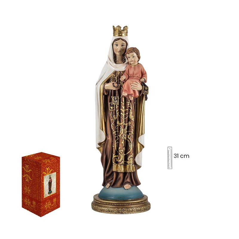 Virgen del Carmen 30 cm