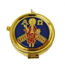Portaviático Pantocrator esmaltado