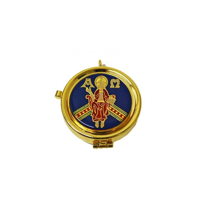 Portaviático Pantocrator esmaltado