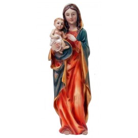 Virgen con niño 30 cm