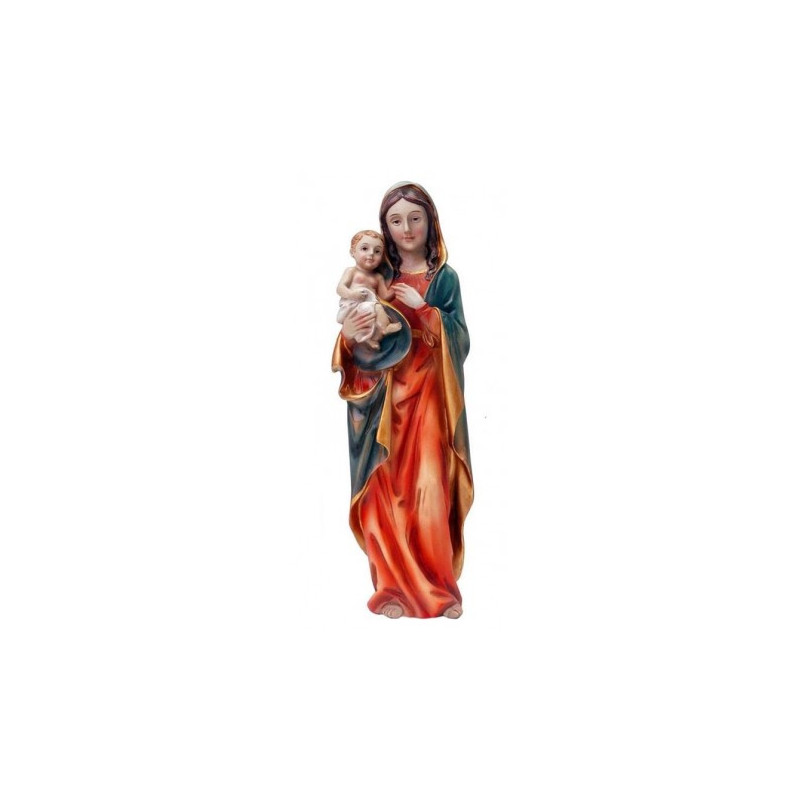 Virgen con niño 30 cm